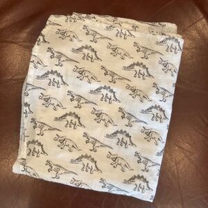 Modern Baby Dinosaur Baby Blanket